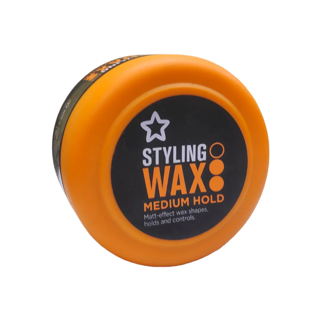 Superdrug Mens Hair Styling Wax 75ml