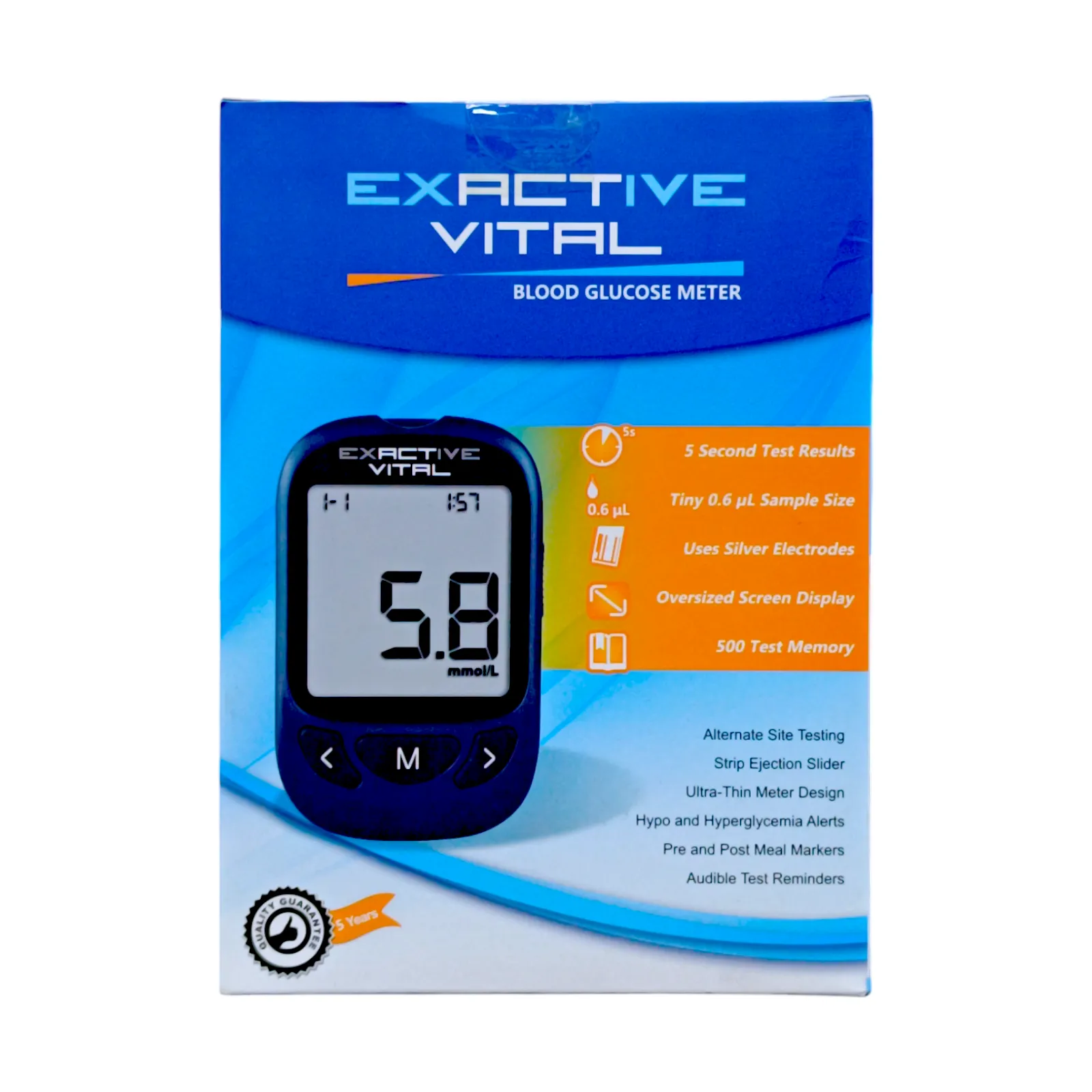 Exactive Vital Blood Glucose Monitoring System